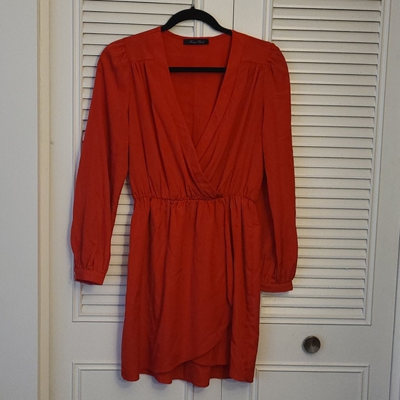 Honey Punch Red Dress. - Picture 1 of 8